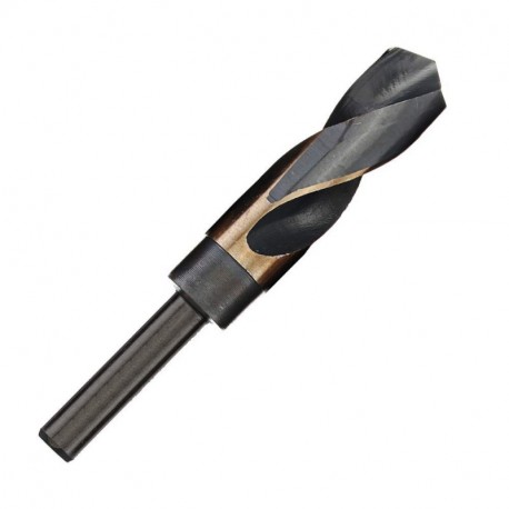 Drillforce 1-3/8 in. S&D Silver Deming HSS Cobalt M35 1/2" Shank Drill Bit