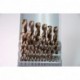 DRILLFORCE 29pcs HSS Jobber Length Cobalt Drill Bits Set 1/16" - 1/2" in Metal Case