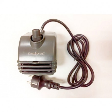 DRILLFORCE Submersible Water Pump for Aquarium Fish Tank Fountain Pond Waterfall and Hydroponic Systems, 800L/H