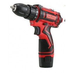 DRILLFORCE Cordless Drill Electric Screwdriver Electric Hammer Drill parafusadeira a bateria DIY Household Electric Tool
